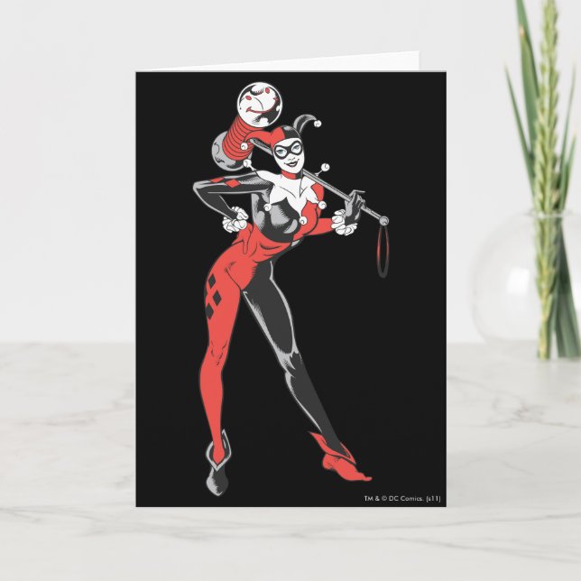 Cartão Harley Quinn 4 (Frente)