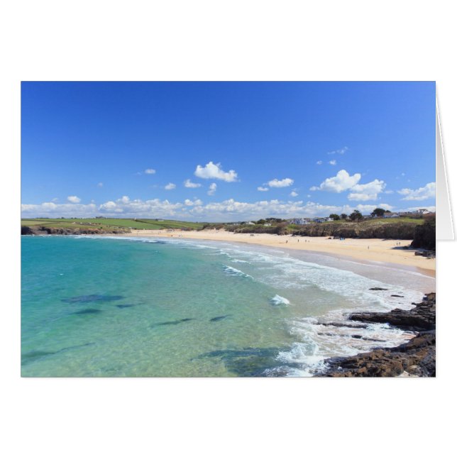 Cartão Harlyn Bay (Frente Horizontal)