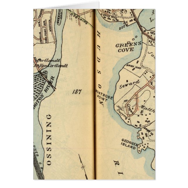 Cartão Harmon Park, Nova York (Frente)