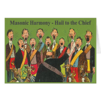 Cartão Harmonia Masônica