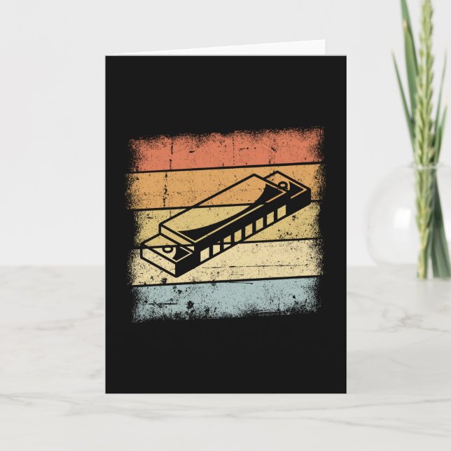 Cartão Harmonica Motif (Frente)