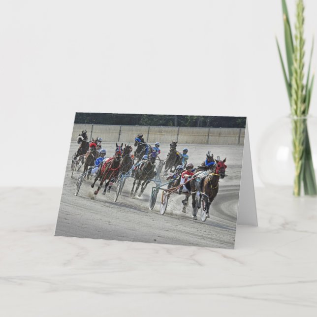 Cartão Harness Racing The Last Turn Card (Frente)