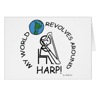 Cartão Harp - O Mundo Revola-se