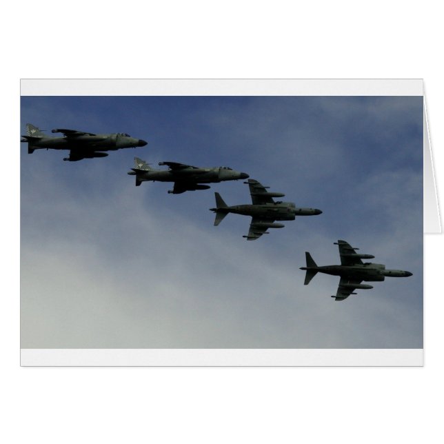Cartão Harriers (Frente Horizontal)
