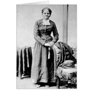 Cartão Harriet Tubman Conductor Underground Railroad