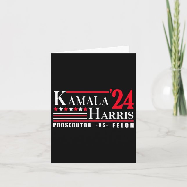 Cartão Harris 24 Procurador Vs Felon (Frente)