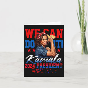 Cartão Harris Para O Presidente 2024 Podemos!