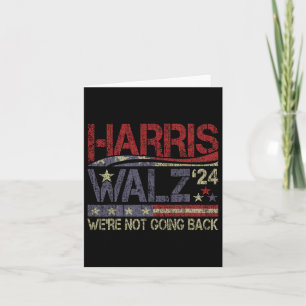 Cartão Harris Waltz 2024 Harris Waltz Nós Não Vamos Ba