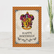 Harry Potter | Gryffindor Feliz Aniversário