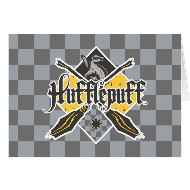 Cartão Harry Potter | Gryffindor QUIDDITCH™ Crest (Frente Horizontal)