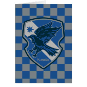 Cartão Harry Potter Ravenclaw House Pride Crest