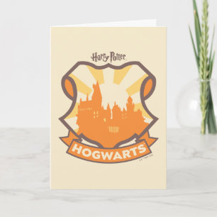 Cartão HARRY POTTER™ Verão Magic HOGWARTS™ Crest