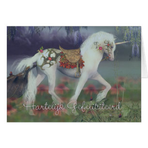 Cartão Hartelijk Gefeliciteerd, Gelukkige Verjaardag