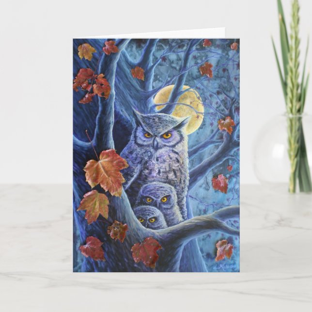 Cartão Harvest Moon (Frente)