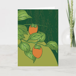 Cartão Harvest Moon Persimmons