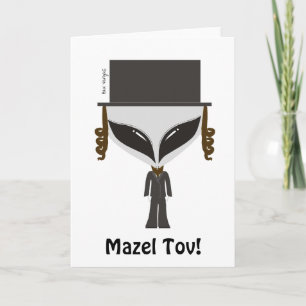 Cartão Hasidic Jew Greeting Card
