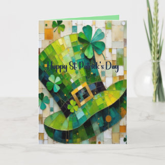 Cartão Hat for St. Patrick's Day Card