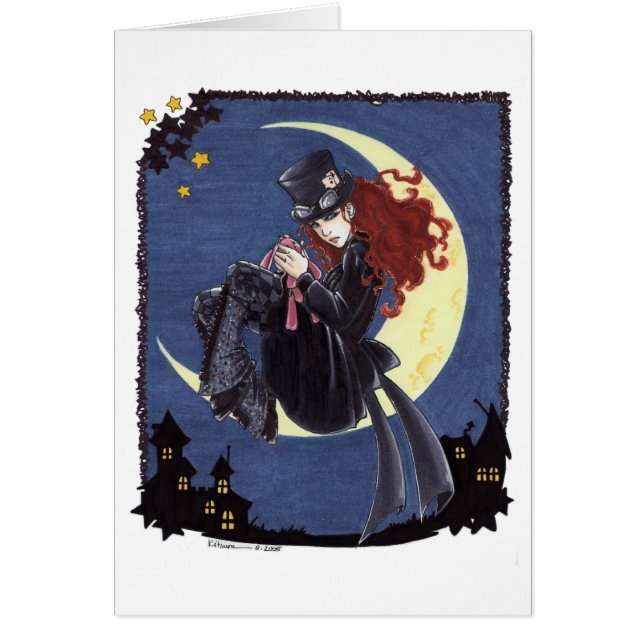 Cartão Hatter louco (Frente)