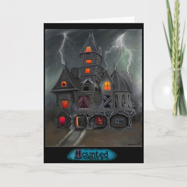 CARTÃO HAUNTED (Frente)