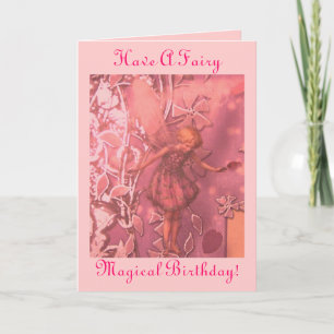 Cartão Have A Fairy Magical Birthday! Card