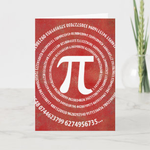 Cartão Have a Happy and Irrational Pi Day!
