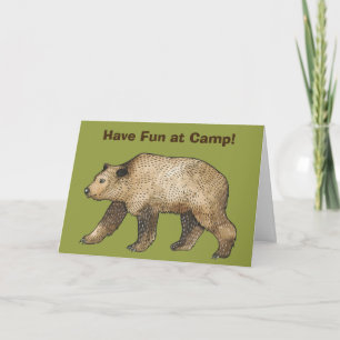 Cartão Have Fun At Camp Greeting Card