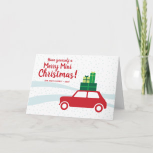Cartão Have yourself a Merry Mini Christmas Holiday