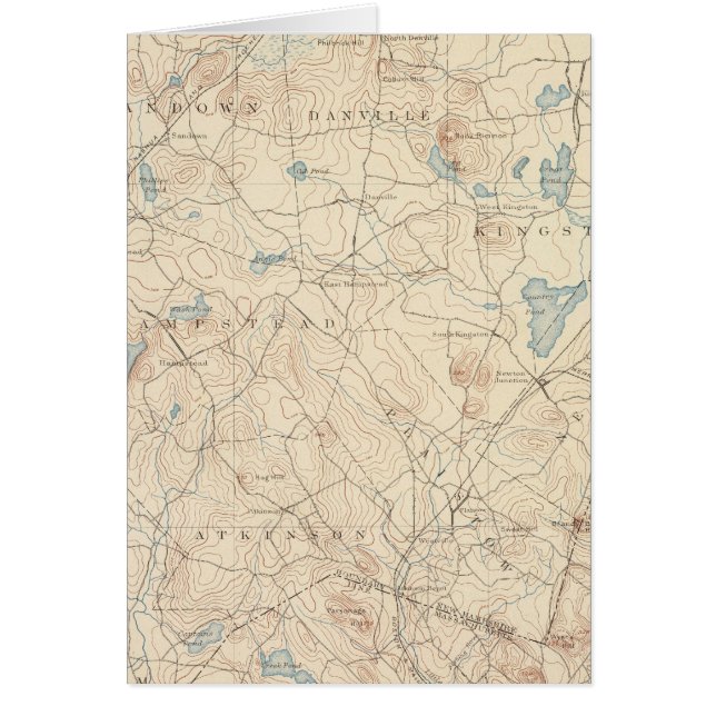 Cartão Haverhill, Massachusetts (Frente)