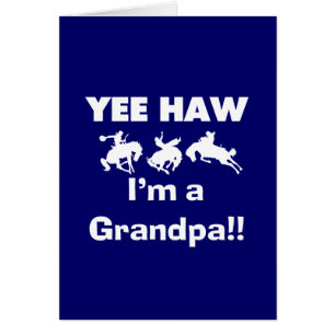 Cartão Haw de Yee eu sou t-shirt e presentes de um vovô