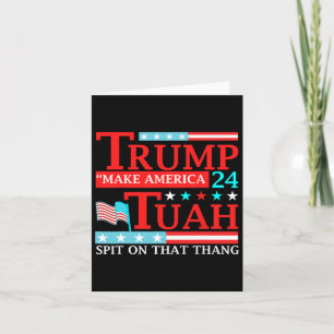 Cartão Hawk Tuah Funny Viral Humor Meme Video Girl 24