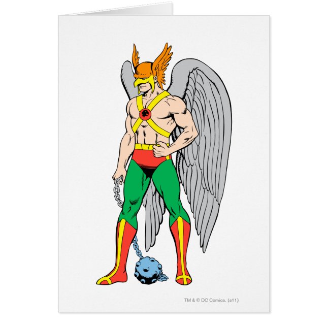 Cartão Hawkman Standpose (Frente)