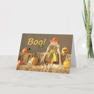 Cartão Hay Girl-Boo Card