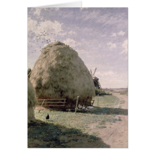 Cartão Haystacks (Frente)