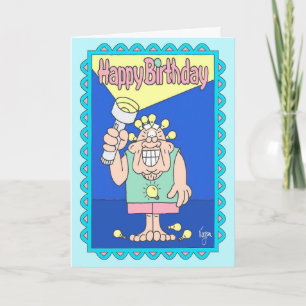 Cartão HEADLIGHTS Birthday Card