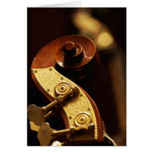 Cartão Headstock 2 do contrabaixo