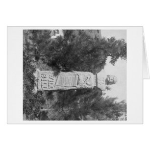 Cartão Headstone de Photograp grave de Bill Hickock