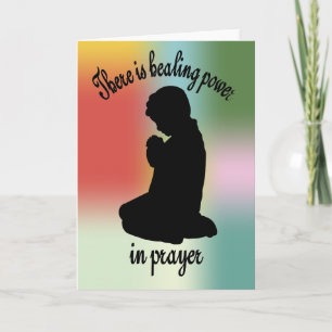 Cartão Healing Power of Prayer Card