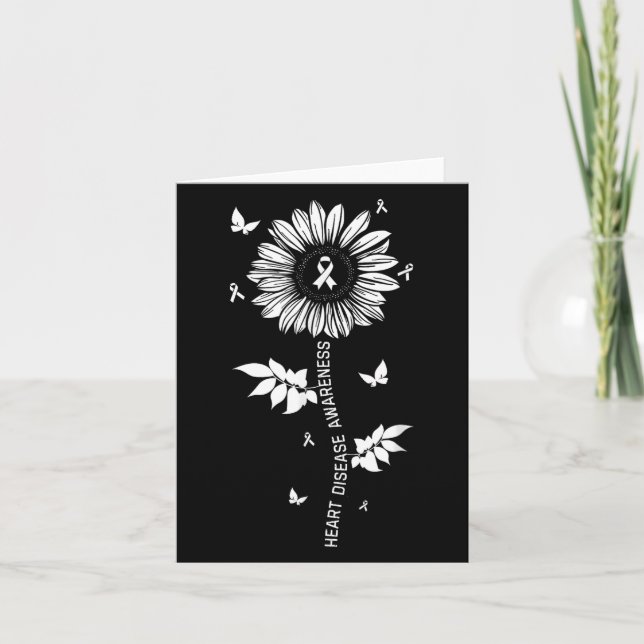 Cartão Heart Disease Awareness Month  (Frente)