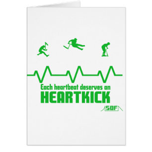 Cartão heartbeat "scooter"