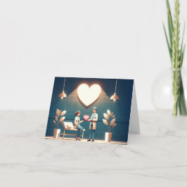 Cartão Hearts Alight