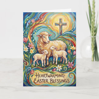 Cartão Heartwarming Easter Blessings Easter Card