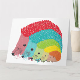 Cartão Hedgehogs