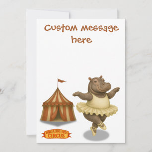 Cartão Helene artista de circo