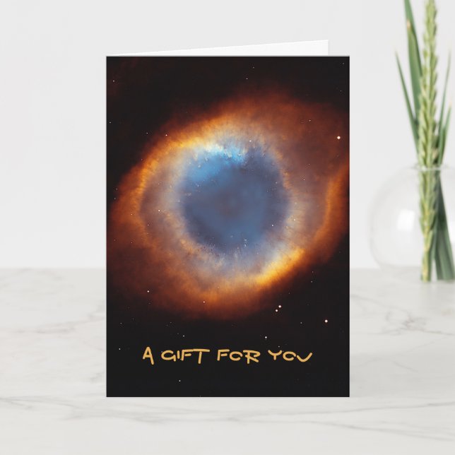 Cartão Hélice Universo - Olho De Deus 1 (Frente)