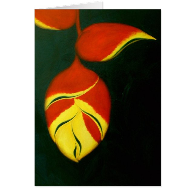 Cartão Heliconium (detalhe) (Frente)