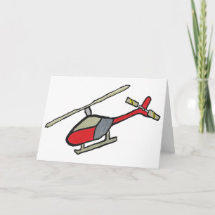Cartão Helicóptero