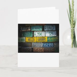 Cartão Hello Goodbye