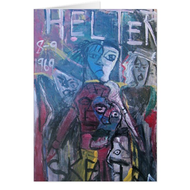 CARTÃO HELTER SKELTER ABSTRATO (Frente)
