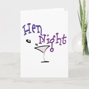 Cartão Hen Night
