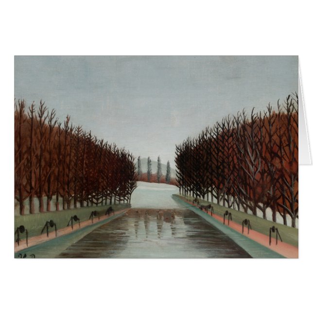 Cartão Henri Rousseau - Canal Le (Frente Horizontal)